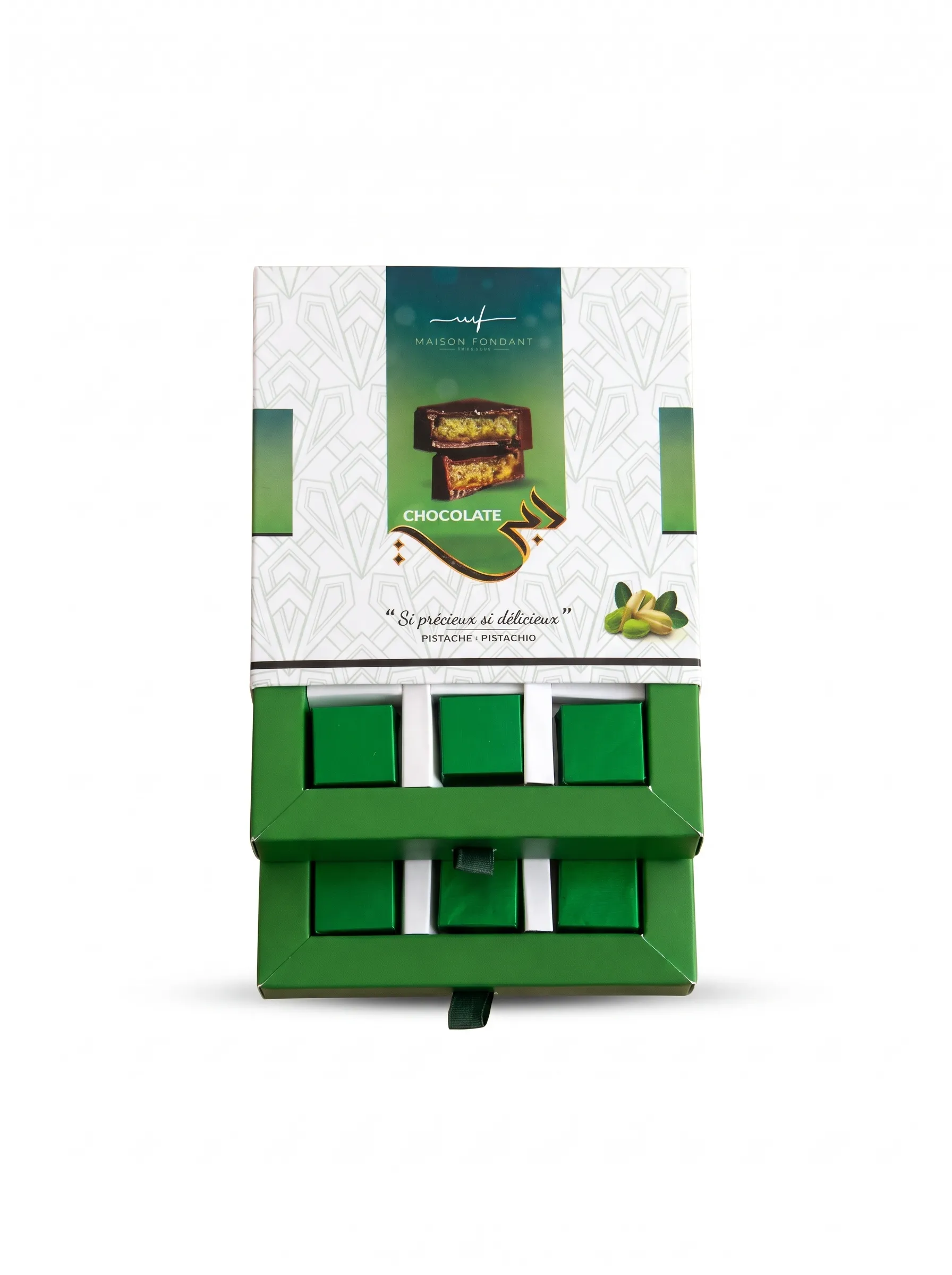 CHOCOLAT DUBAI PISTACHE 18P