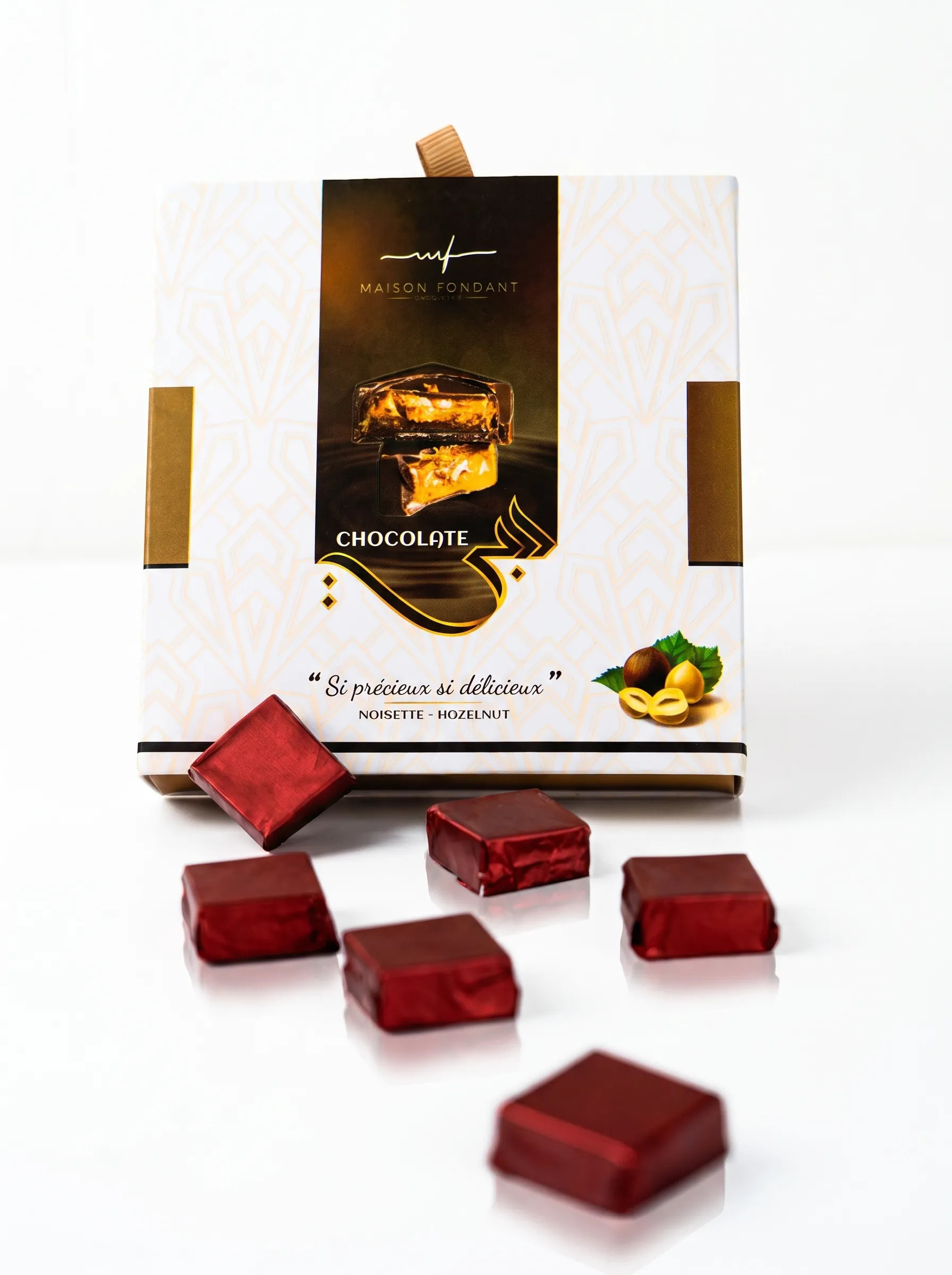 CHOCOLAT DUBAI NOISETTE 9P