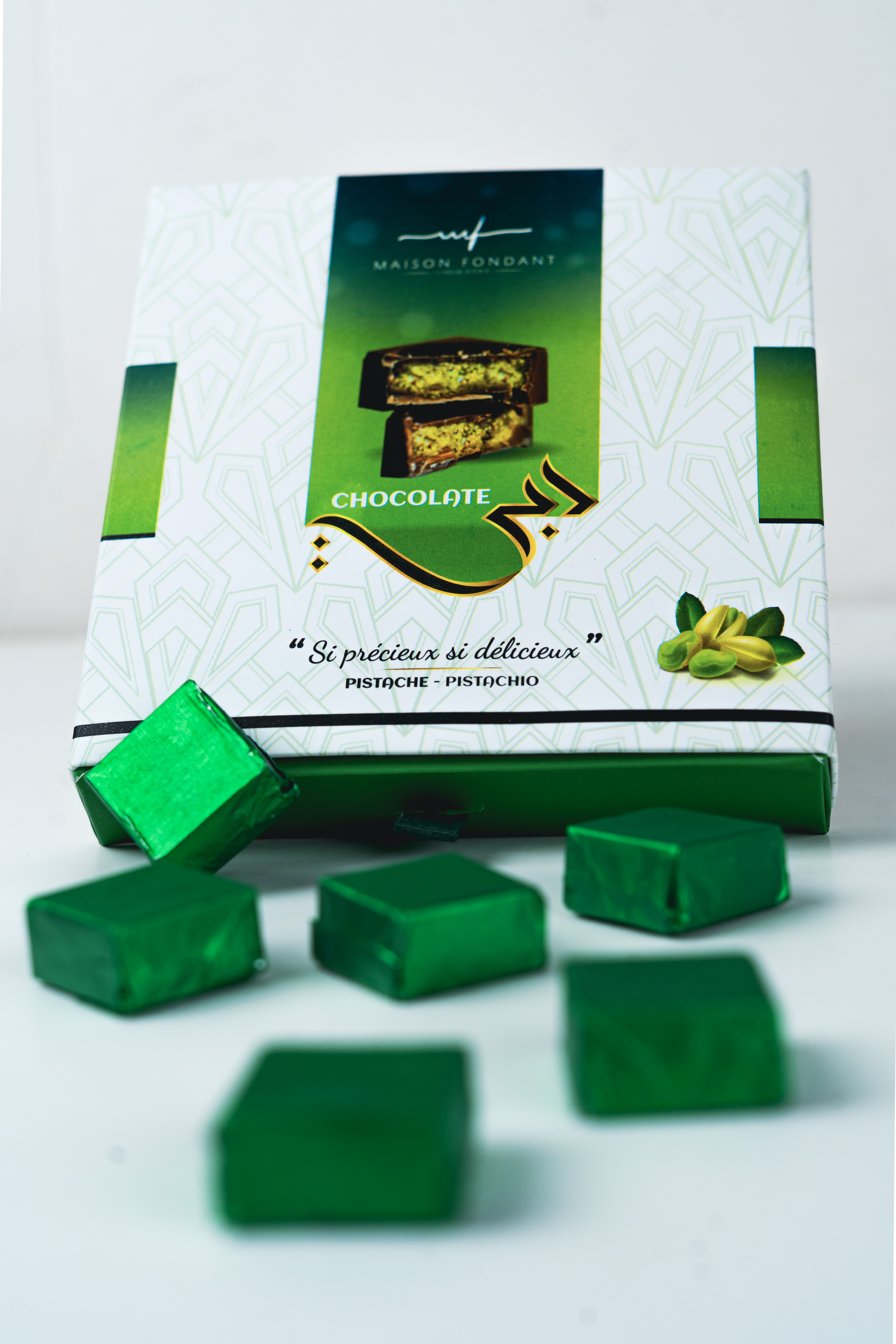 CHOCOLAT DUBAI PISTACHE 9P