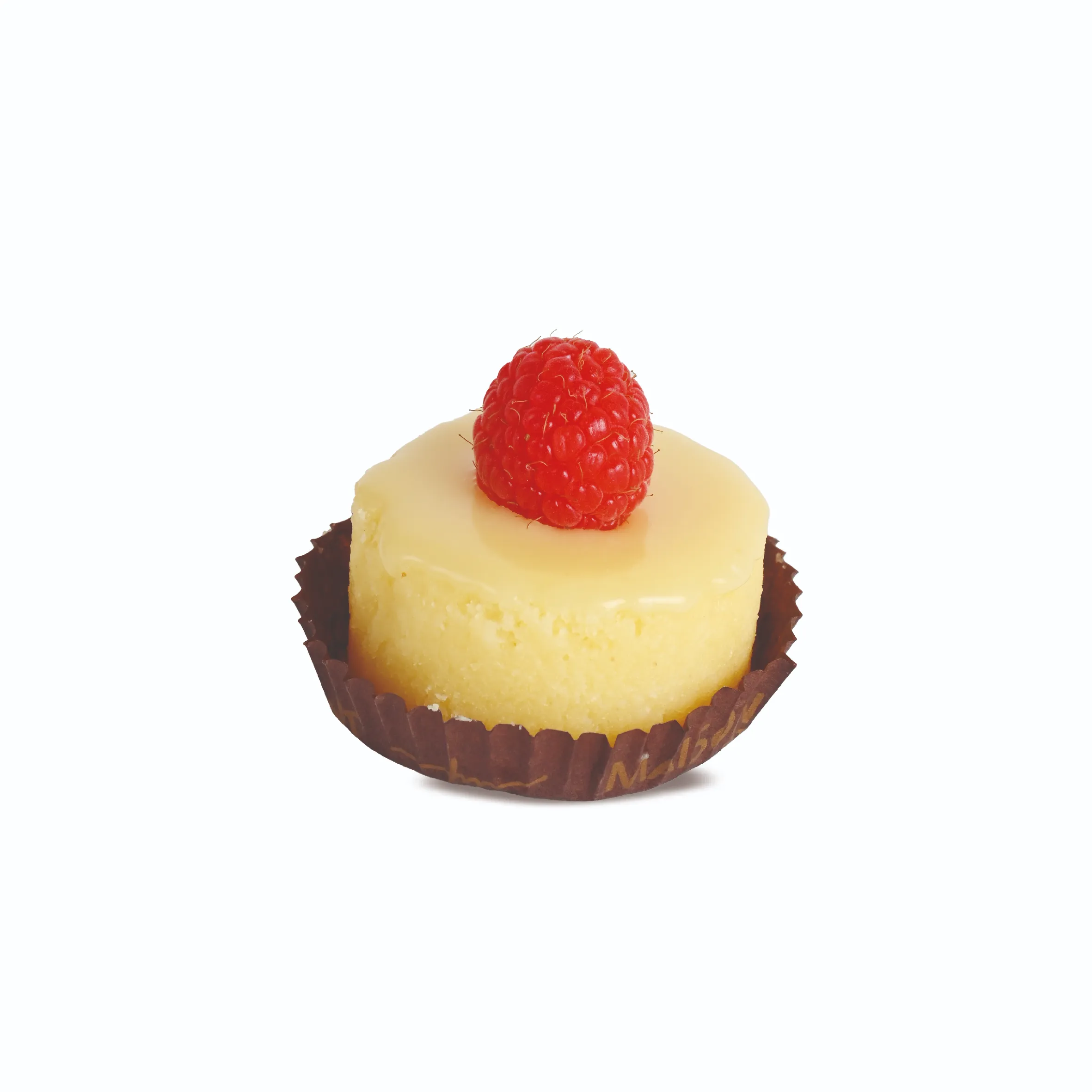 Mini blanc framboise