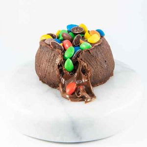 fondant Nutella m&m's