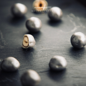 Perles NOISETTE DOUBLE