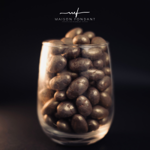 Perles AMANDE NOIR